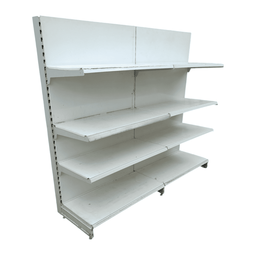 Стеллаж торговый пристенный