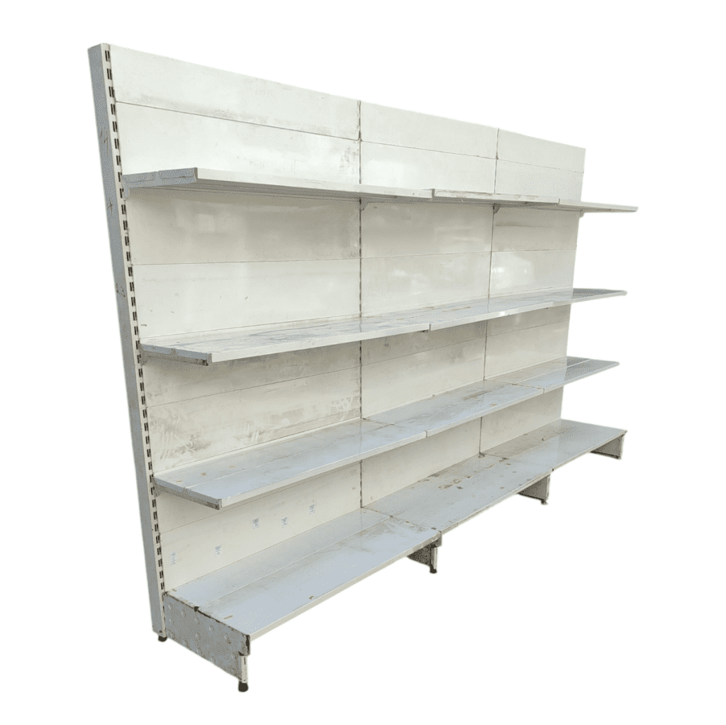 Стеллаж торговый пристенный