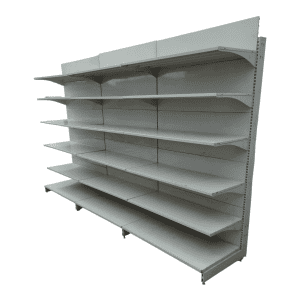 Стеллаж торговый пристенный линия 360 см (тип 2)