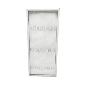 Дверь стеклопакет белая (69,5/154,5/4,5)