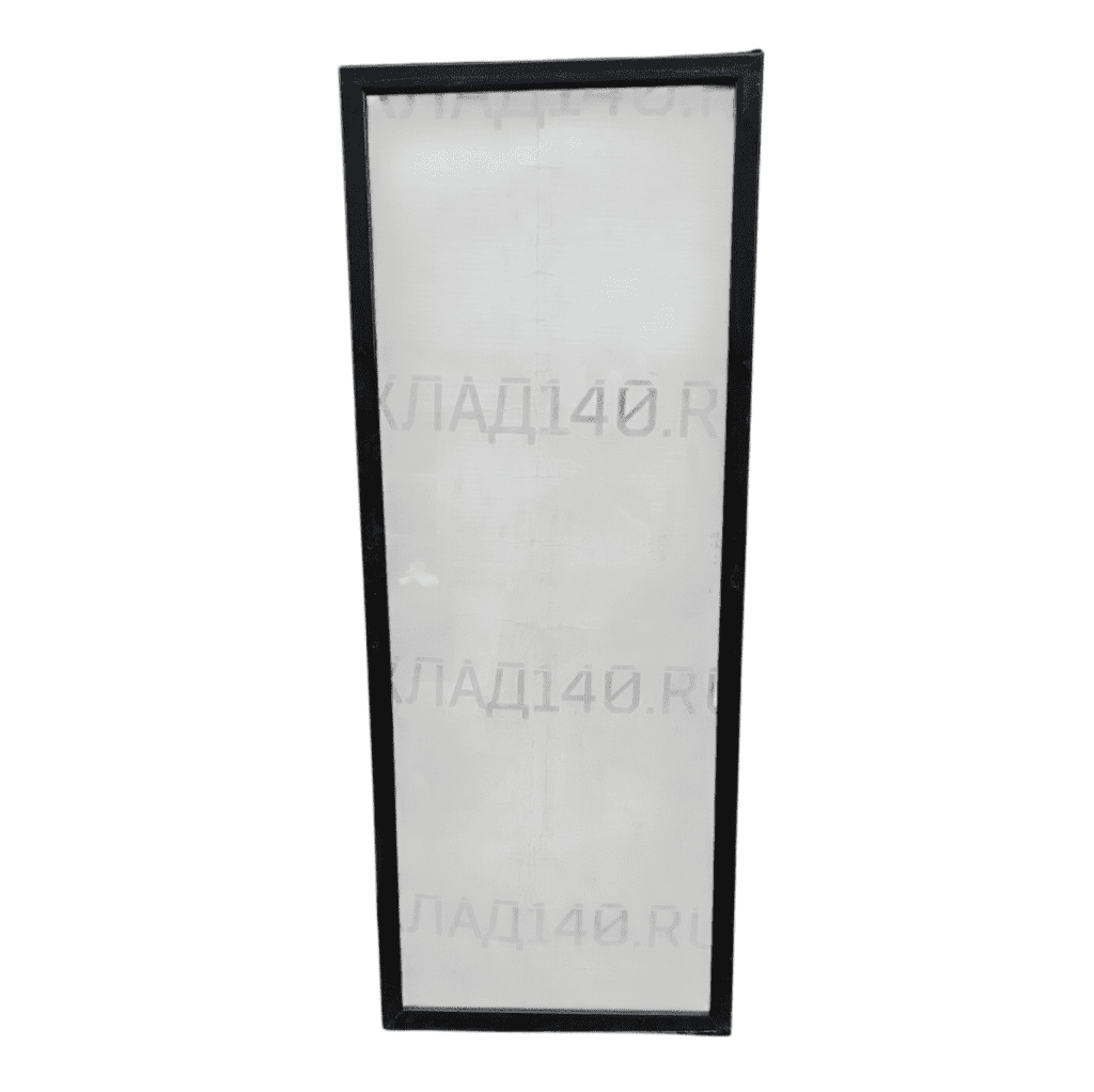 Дверь стеклопакет черная