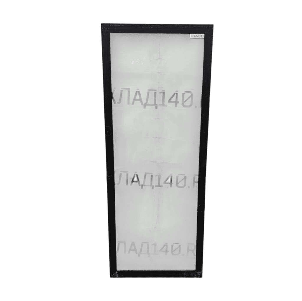 Дверь Frostor стеклопакет черная
