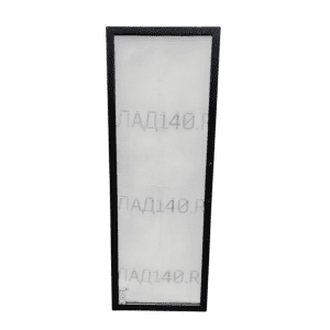 Дверь стеклопакет черная (59,5/162,5/3,5)