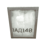 Дверь стеклопакет нержавейка