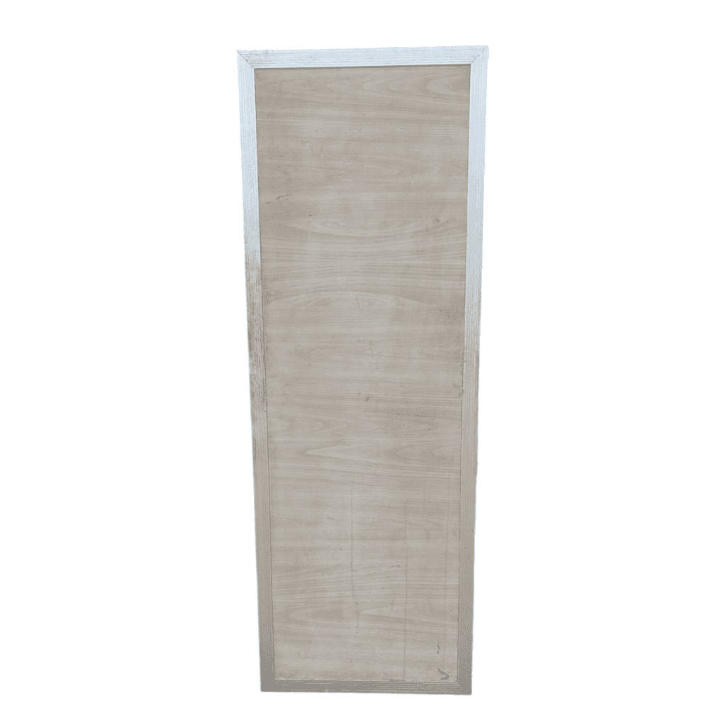 Дверь стеклопакет серая