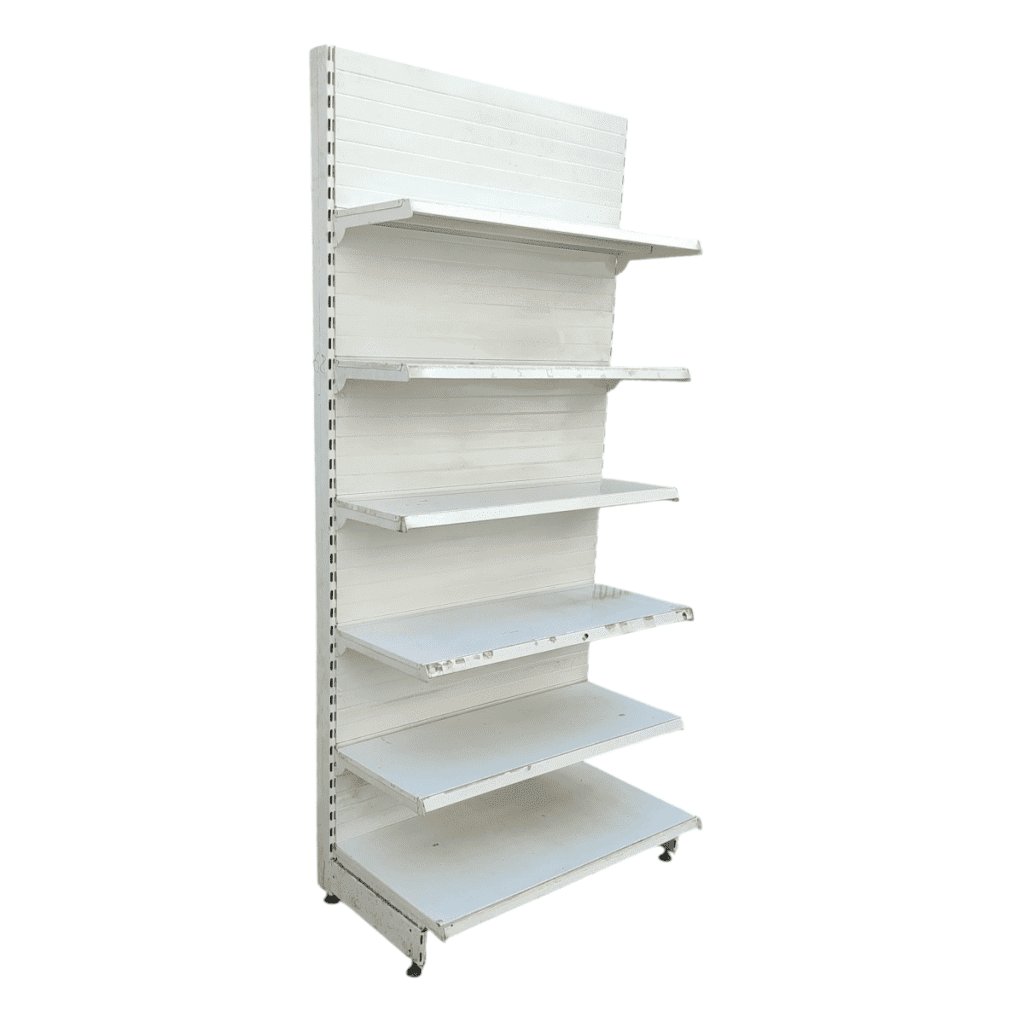 Стеллаж торговый пристенный