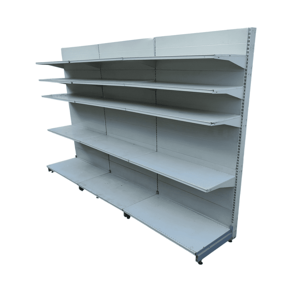 Стеллаж торговый пристенный