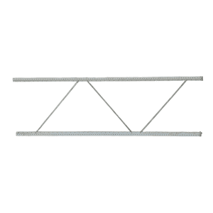 Рама полочного сталлажа ФЗМ 254/80/4 белая