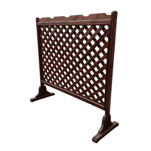 Перегородка кашпо дерево массив 152/140