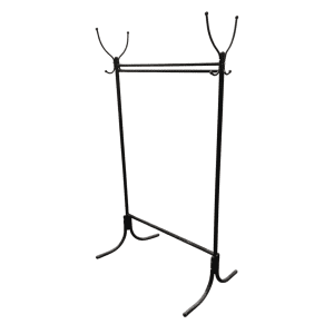 Вешалка черная сталь двойная 106/71/192