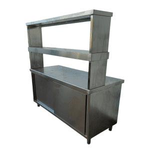 Стол тепловой раздаточный KOVINASTROJ EP2V-20 с полкой надстройкой