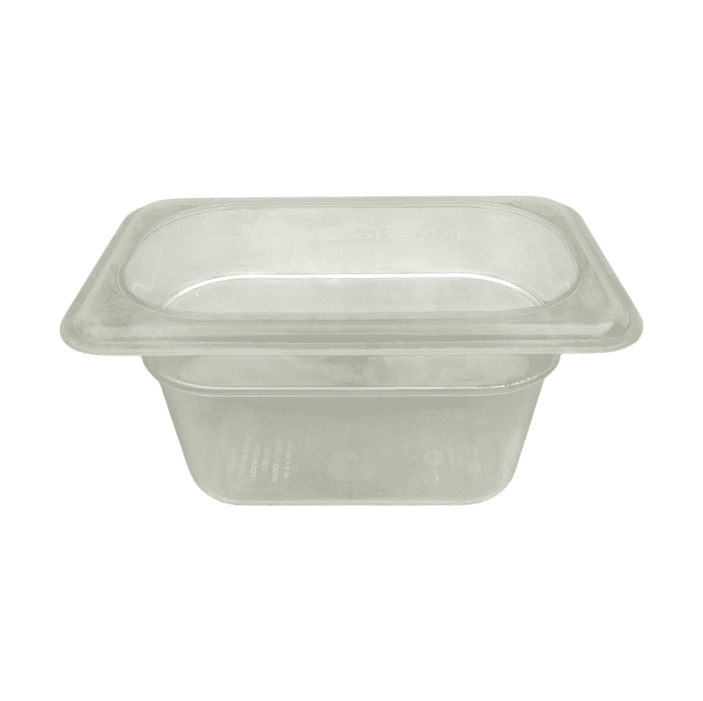 Гастроемкость прозрачная пластик GN 1/9 100 мм