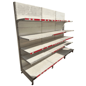 Стеллаж торговый пристенный линия 300 см (тип 71)