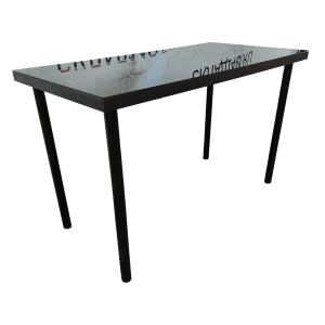 Стол Музыка 120 стекло черный