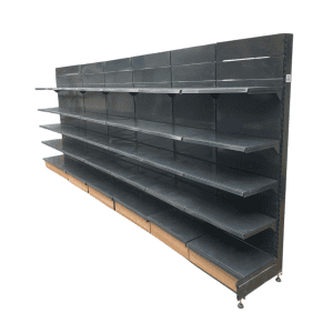 Стеллаж торговый пристенный линия 500 см (тип 66)метров