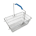 Корзина покупательская хром