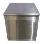 Кассовая кабина нержавеющая сталь ширина 70см / глубина 82 см / высота 87 см