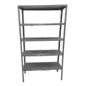 Стеллаж 114/51/187 4 полки разборный оцинкованный
