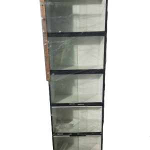 Стойка витрина стекло лдсп белый 60/30/200