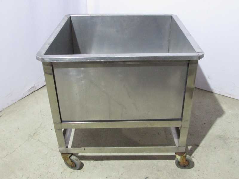 Мойка односекционная на колесах 75х75