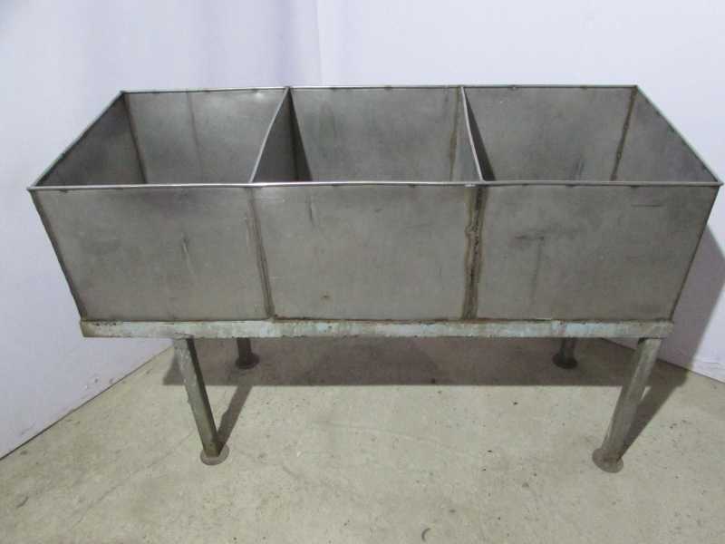 Мойка трехсекционная 150х50