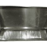 Вытяжной зонт с жироуловителями 240х150