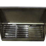 Вытяжной зонт с жироуловителями 130х100