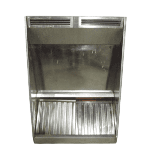 Вытяжной зонт с жироуловителями 100х140