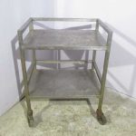 Тележка сервировочная 2 уровня на колесах 75х55х93