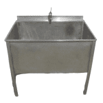 Котломойка 100/70/83 с бортом 1 секция смеситель