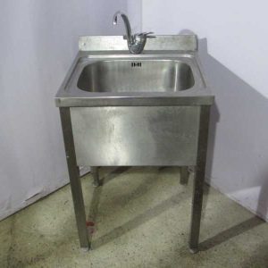 Мойка сварная 1-секционная 60/60/86 смеситель