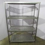 Стеллаж нержавейка сварной 100/55/176