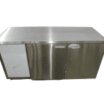 Стол производственный без борта 150/60/88 2 распашные двери