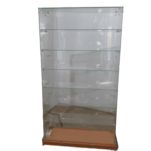 Стойка витрина стекло 87/43/160