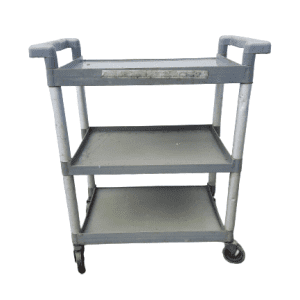 Тележка Лайма Professional 70/40/94 3 уровня сервировочная пластик