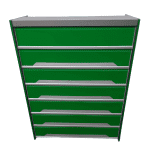 Шкаф для сигарет 41/95/127.5  98 видов зеленый