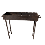 Мангал стальной 93/32/87 глубина 13