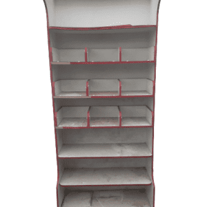 Стеллаж лдсп белый 7 полок 100/40/230