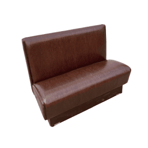 Диван Интервью 120 коричневый эко кожа