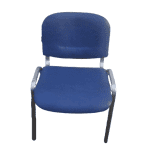 Стул офисный Фабрикант синий ткань
