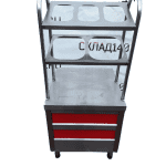 Стойка для столовых приборов и подносов ОНЕГА МЛОЭ/ПСХ