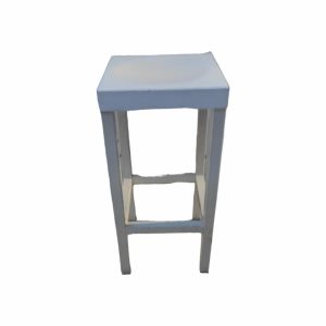 Стул барный Престол металл белый