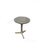 Стол Садовый 60 серый сталь