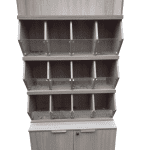 Стеллаж лдсп конфетница бук 5 полок 90/40/200