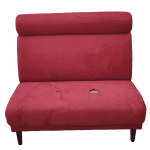 Диван Кент 123 красный ткань