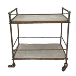 Тележка сервировочная сталь/лдсп 75/50/80 2 уровень