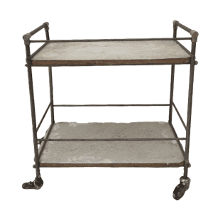 Тележка сервировочная сталь/лдсп 75/50/80 2 уровень