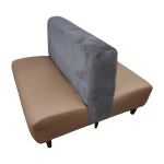 Диван Школьник 120 бежевый кожзам