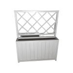 Перегородка дерево белая 120/30/96