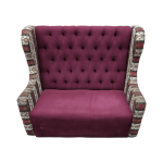 Диван Мальта 130 фиолетовый ткань